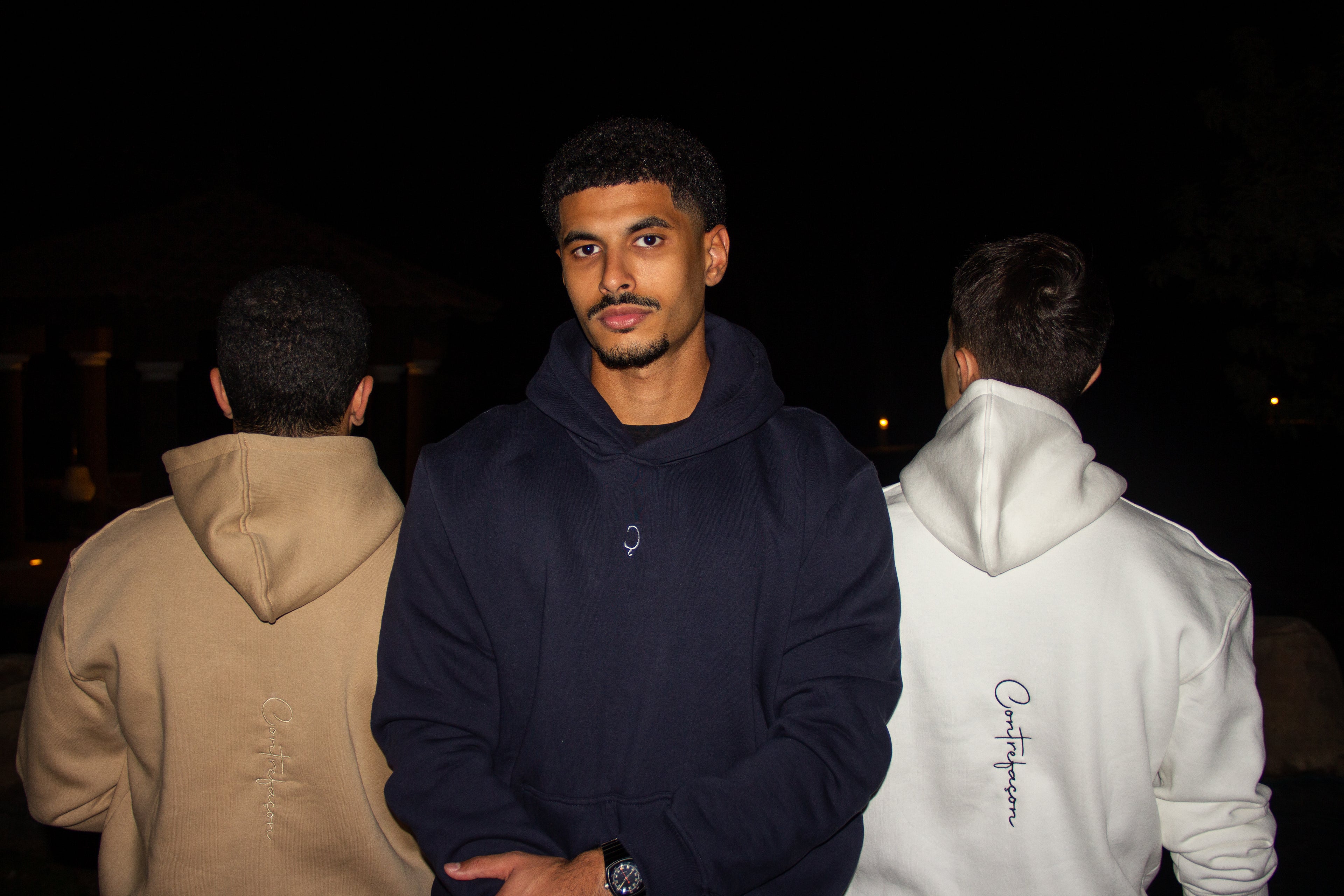 Bleu nuit Hoodie